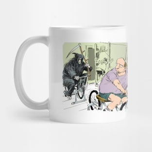 Cycle faster, something's gaining on you. Mug